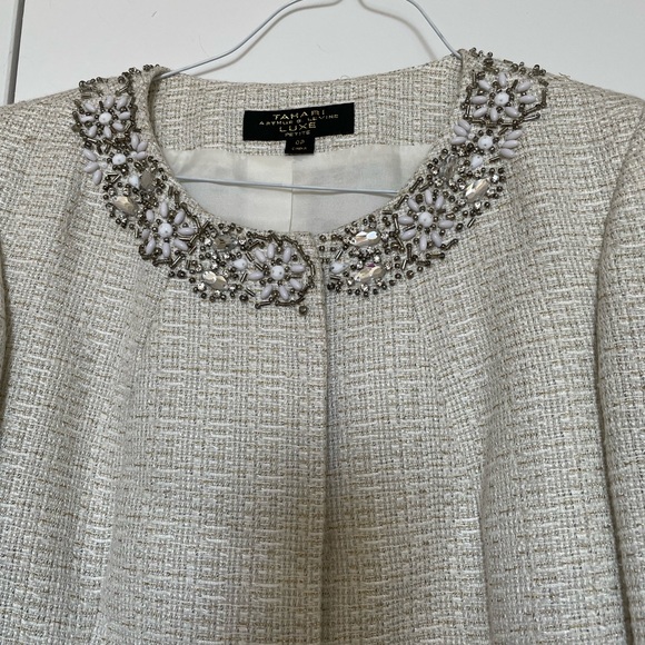 Elie Tahari Luxe Jacket Size OP - Picture 6 of 8